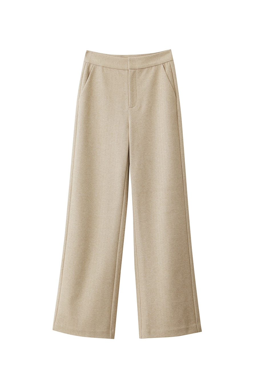 Herringbone Wide - leg Long Pants|AMII-AMII.com