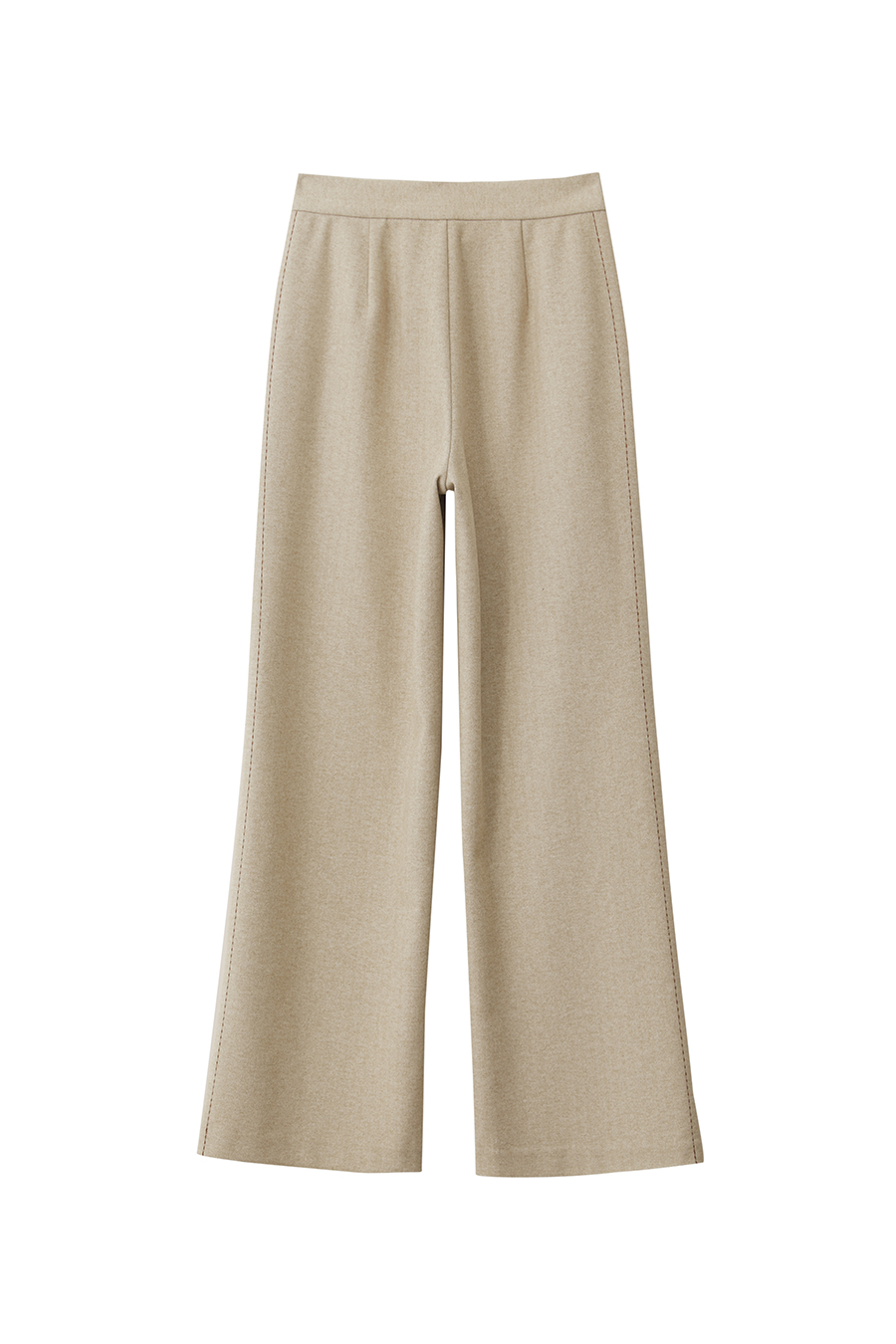 Herringbone Wide - leg Long Pants|AMII-AMII.com