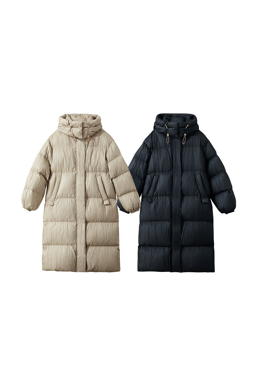 Graphene Long Down Jacket|AMII-AMII.com