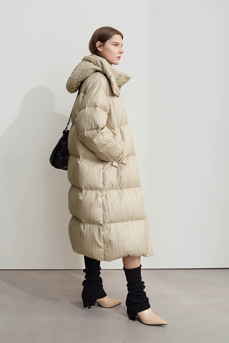 Graphene Long Down Jacket|AMII-AMII.com