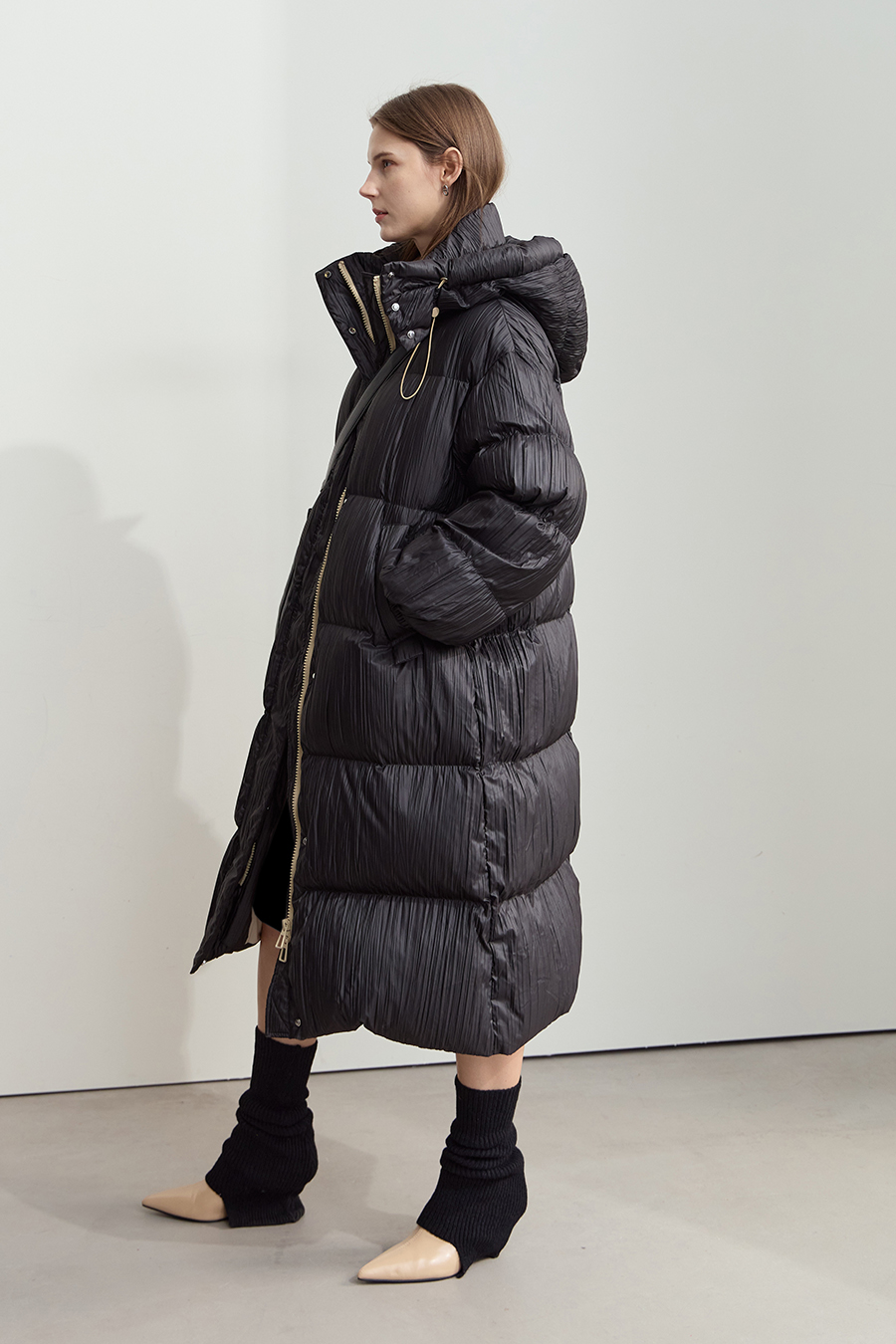 Graphene Long Down Jacket|AMII-AMII.com