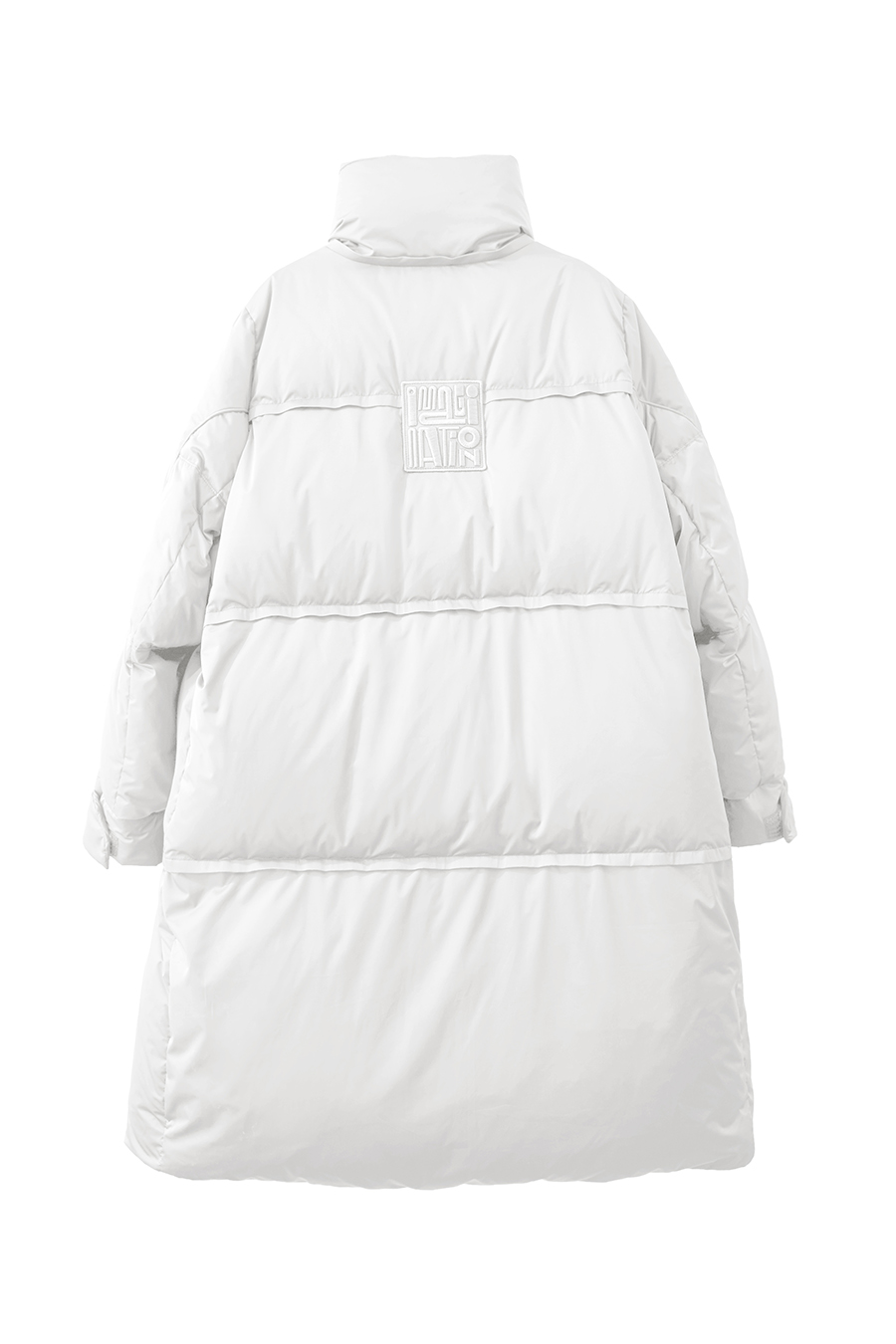 Letter Emblem Down Jacket|AMII-AMII.com