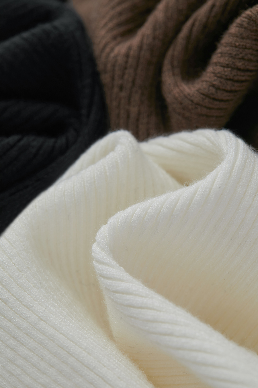 Slightly Sheer Spliced Sweater|AMII-AMII.com