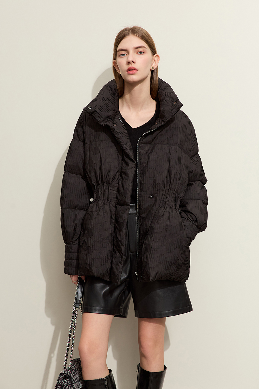 Graphene Waist - cinching Down Jacket|AMII-AMII.com