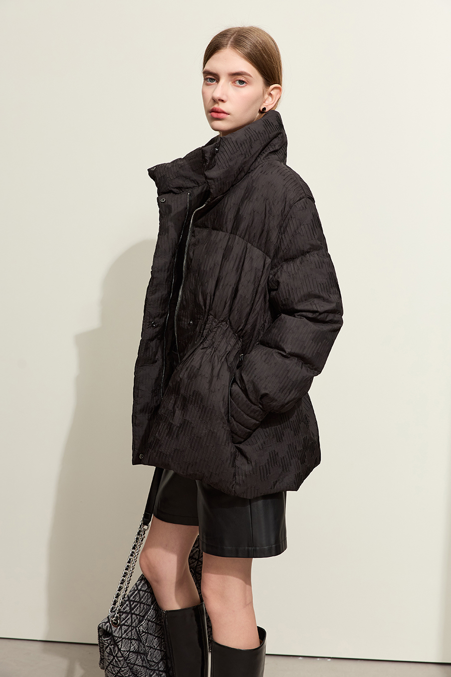 Graphene Waist - cinching Down Jacket|AMII-AMII.com