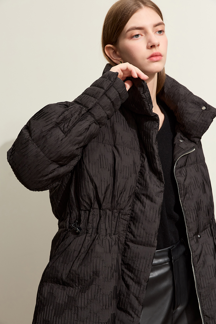 Graphene Waist - cinching Down Jacket|AMII-AMII.com