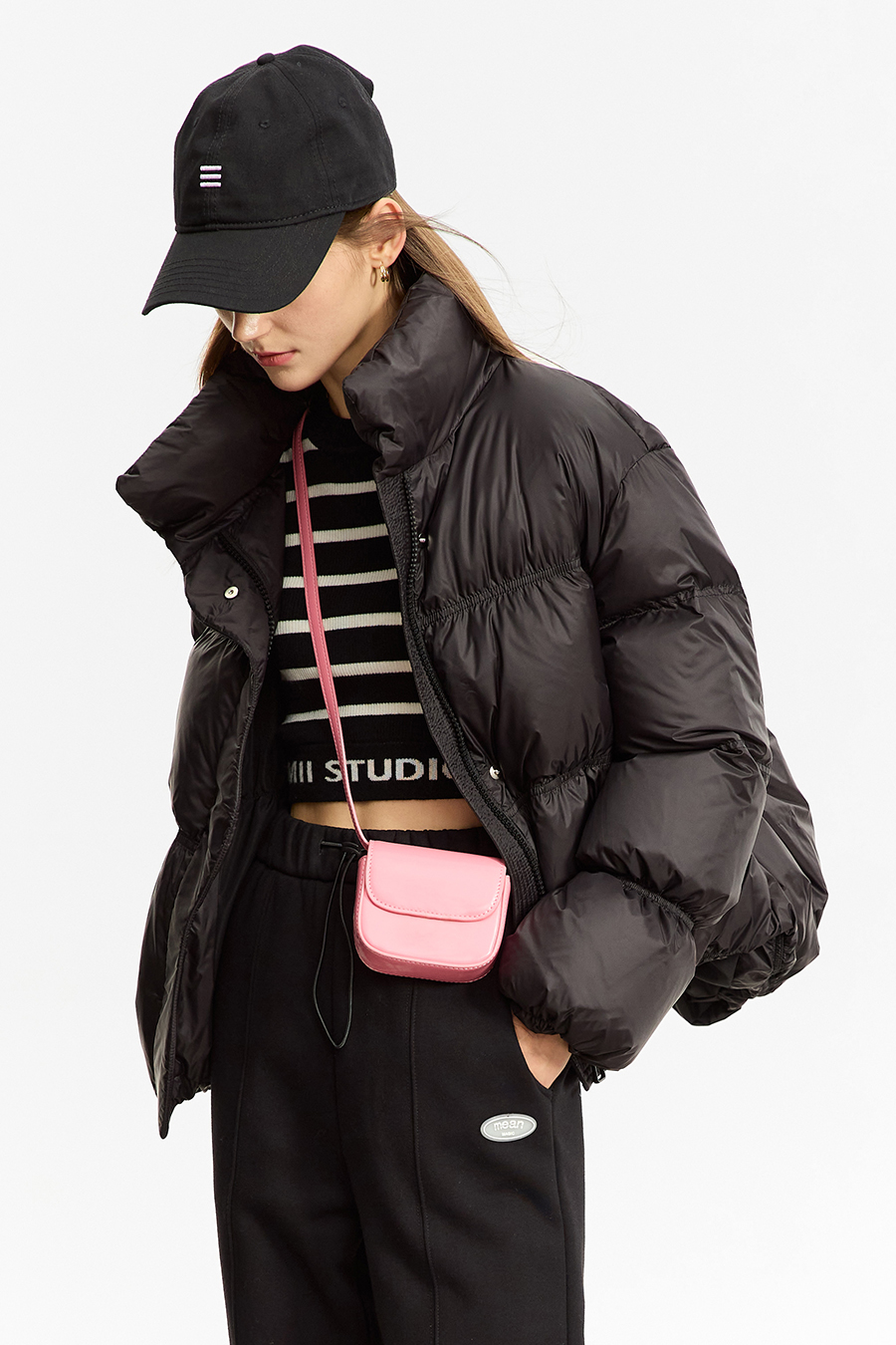 Bud-shaped Short Down Jacket|AMII-AMII.com