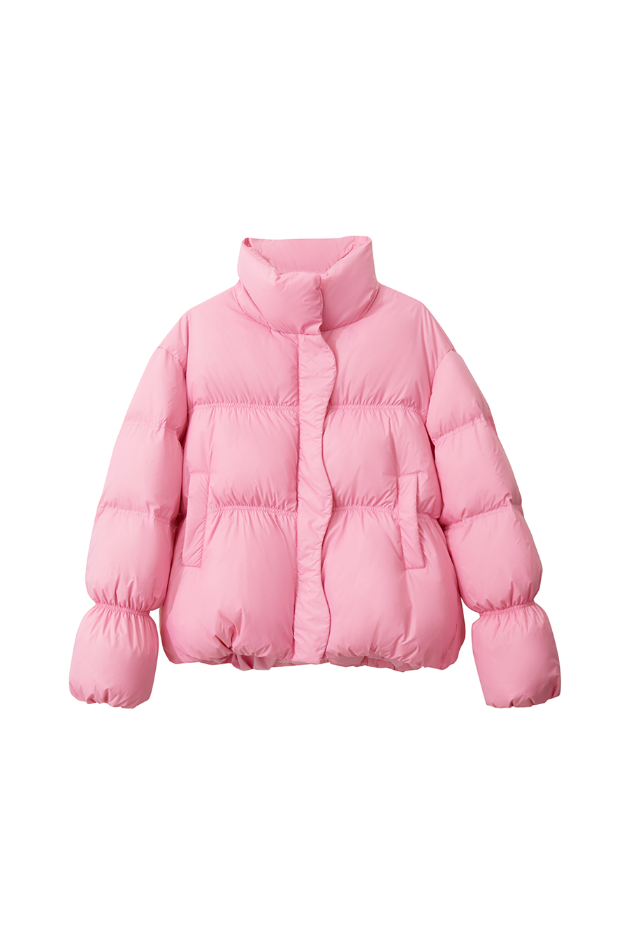 Bud-shaped Short Down Jacket|AMII-AMII.com