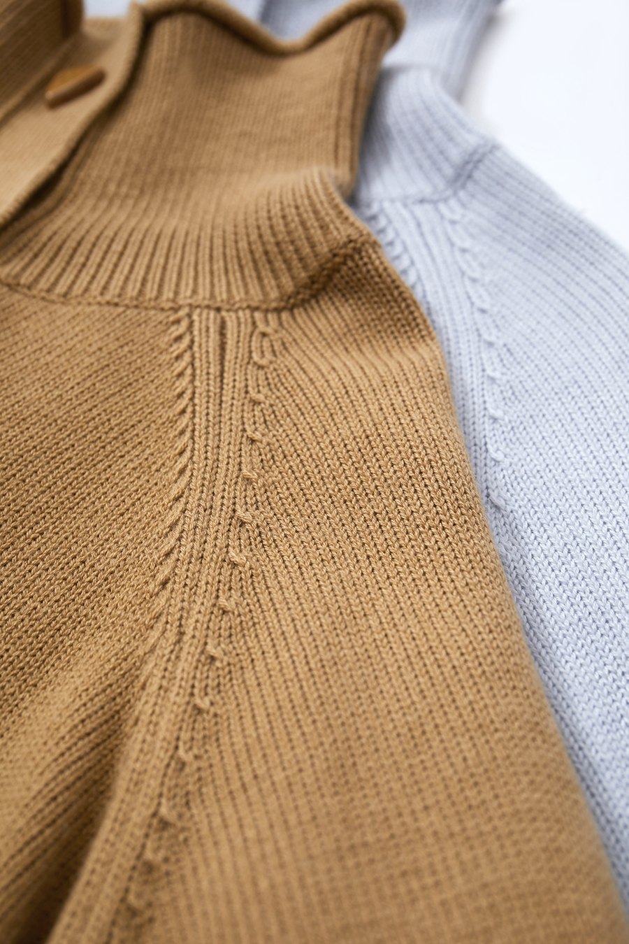 Mid - Length Loose High Neck Sweater|AMII-AMII.com