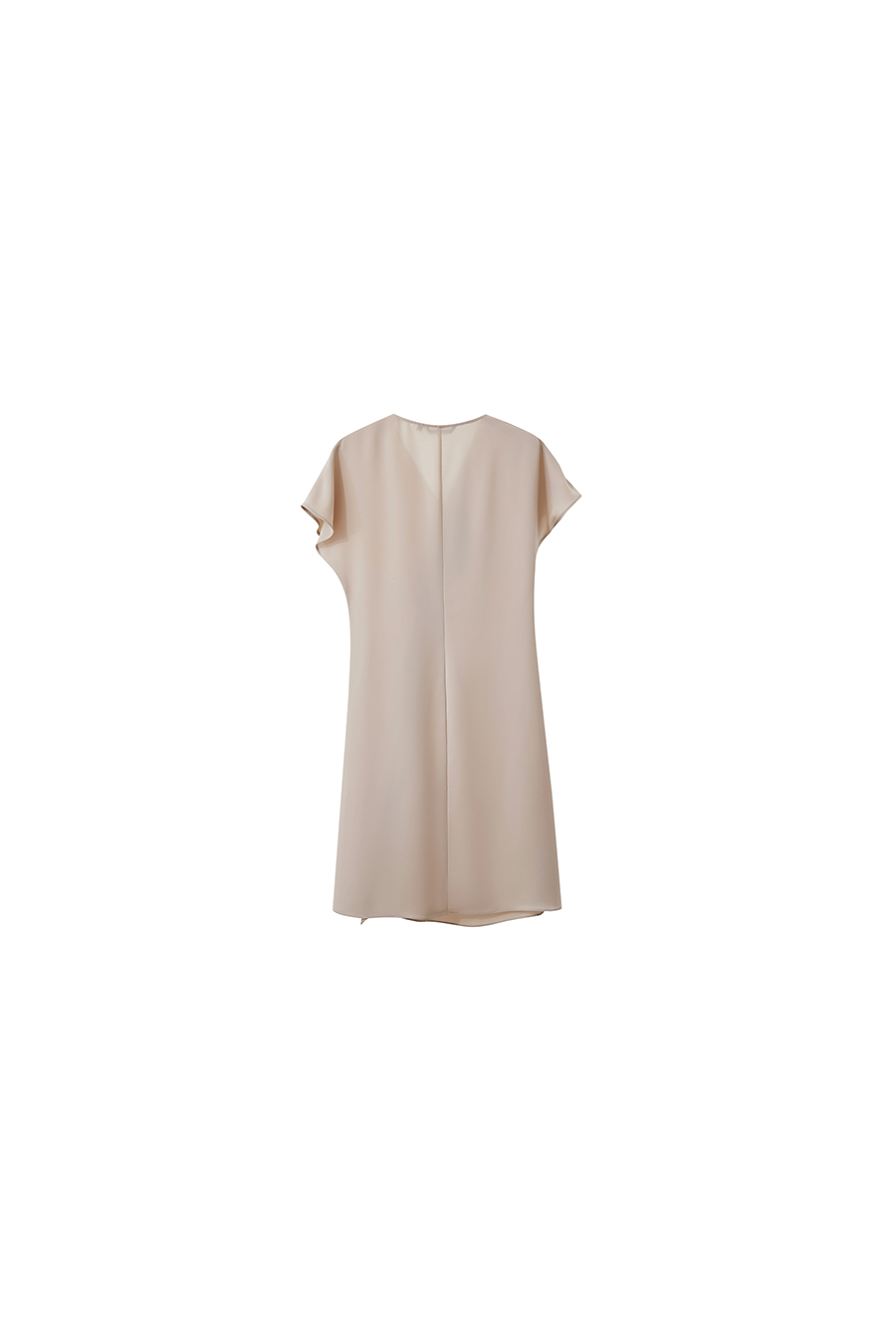 V-neck Ruffled Dress