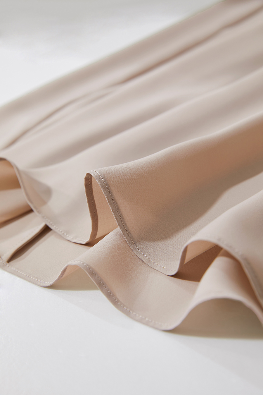 V-neck Ruffled Dress