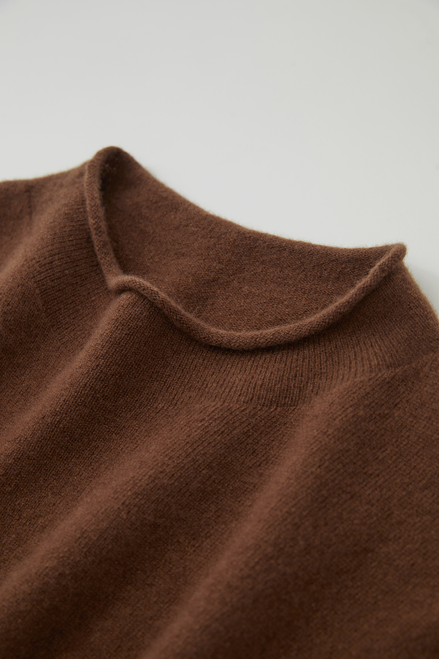 Cuff - equipped All - Wool Sweater|AMII-AMII.com