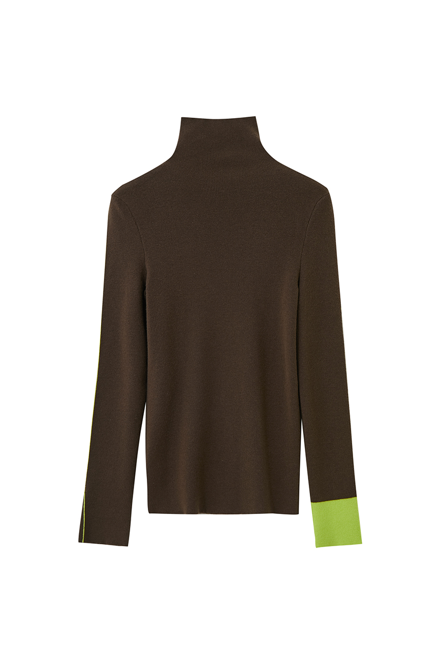 Color - block Spliced Slim Sweater|AMII-AMII.com