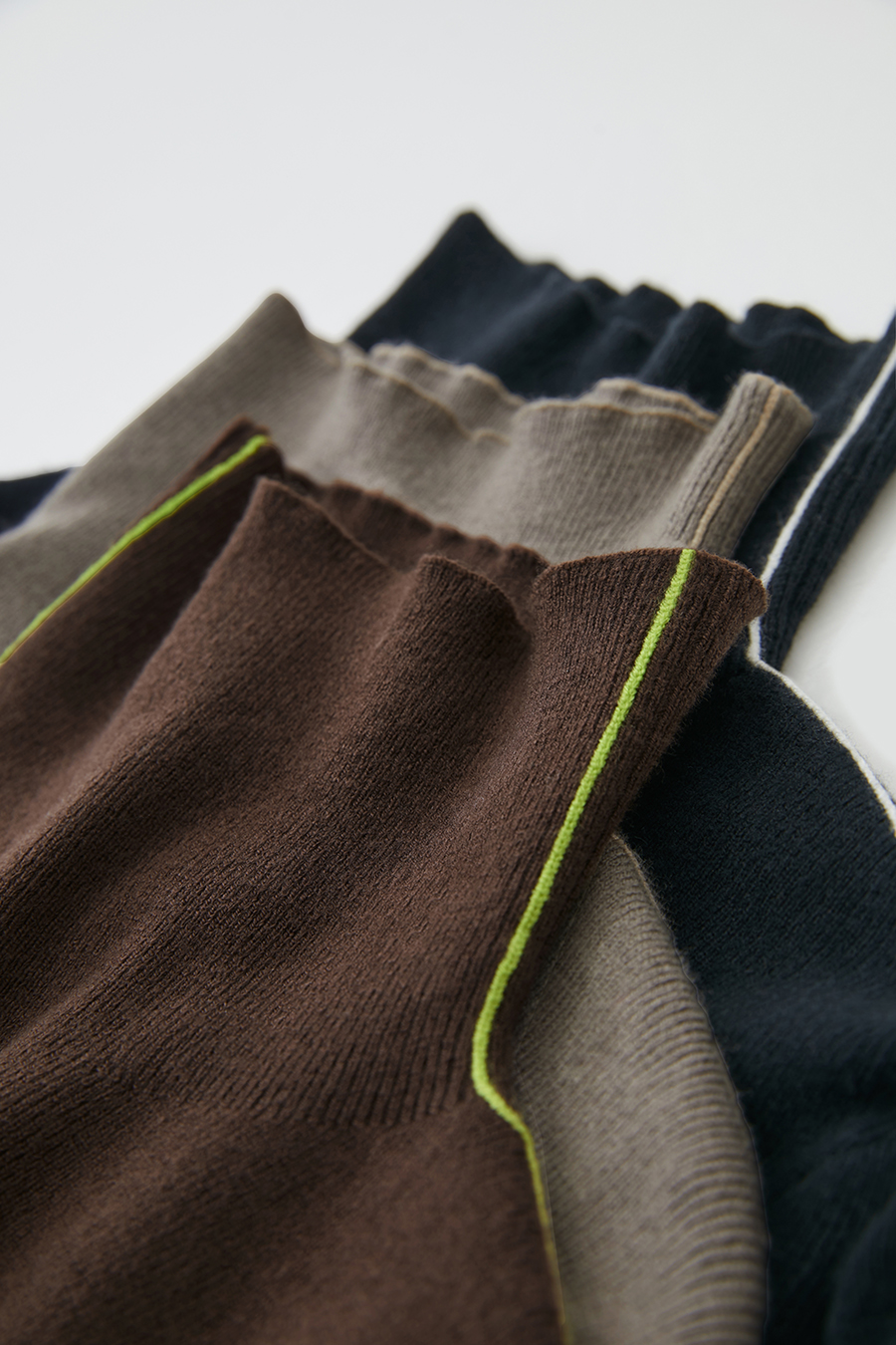 Color - block Spliced Slim Sweater|AMII-AMII.com