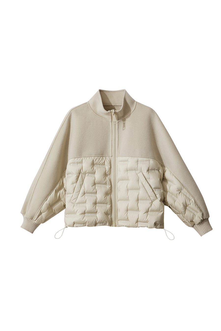Color - block Spliced Down Jacket|AMII-AMII.com