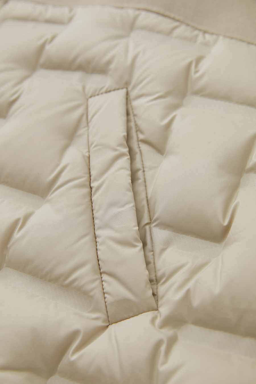 Color - block Spliced Down Jacket|AMII-AMII.com