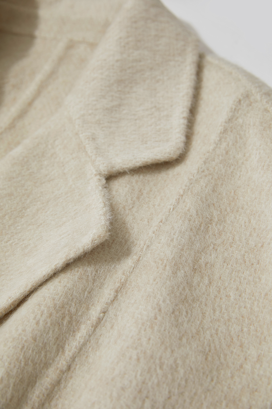 Alpaca & Wool Double-faced Wool Coat