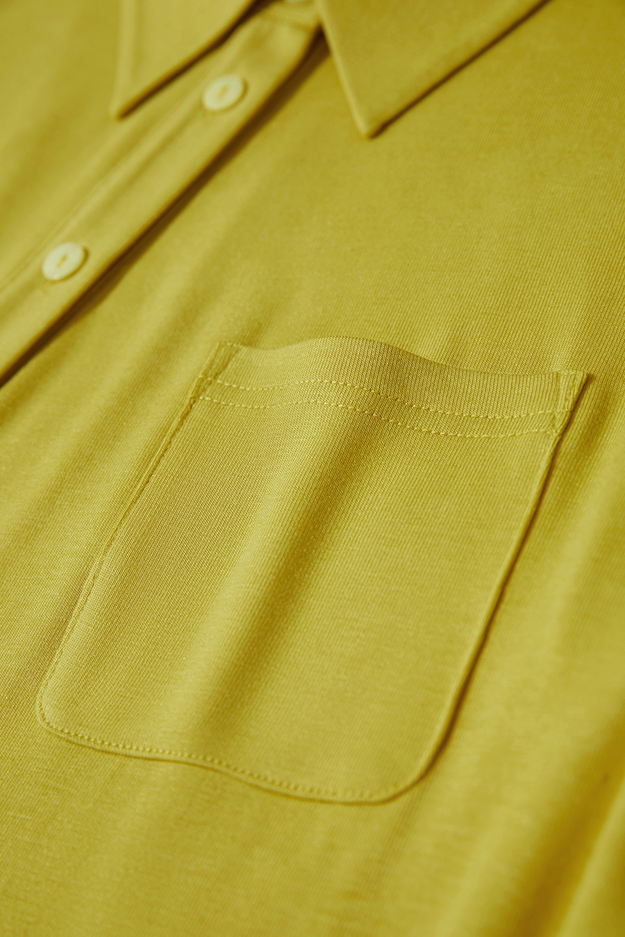 Asymmetric Placket Slim Fit Shirt|AMII-AMII.com