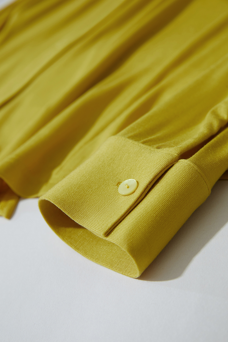 Asymmetric Placket Slim Fit Shirt|AMII-AMII.com