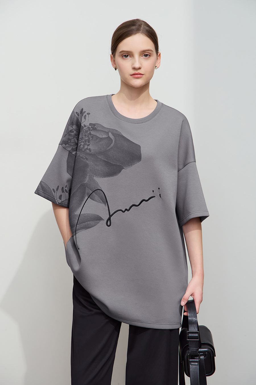 Printed Air-layer T-shirt