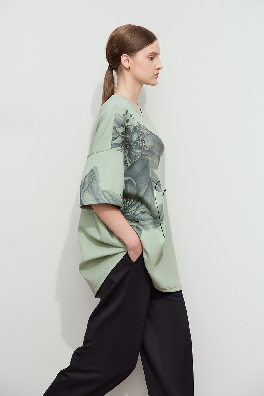 Printed Air-layer T-shirt