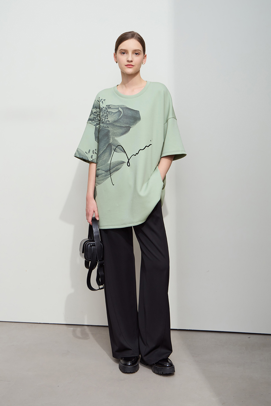 Printed Air-layer T-shirt