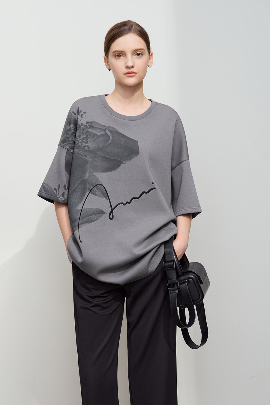 Printed Air-layer T-shirt