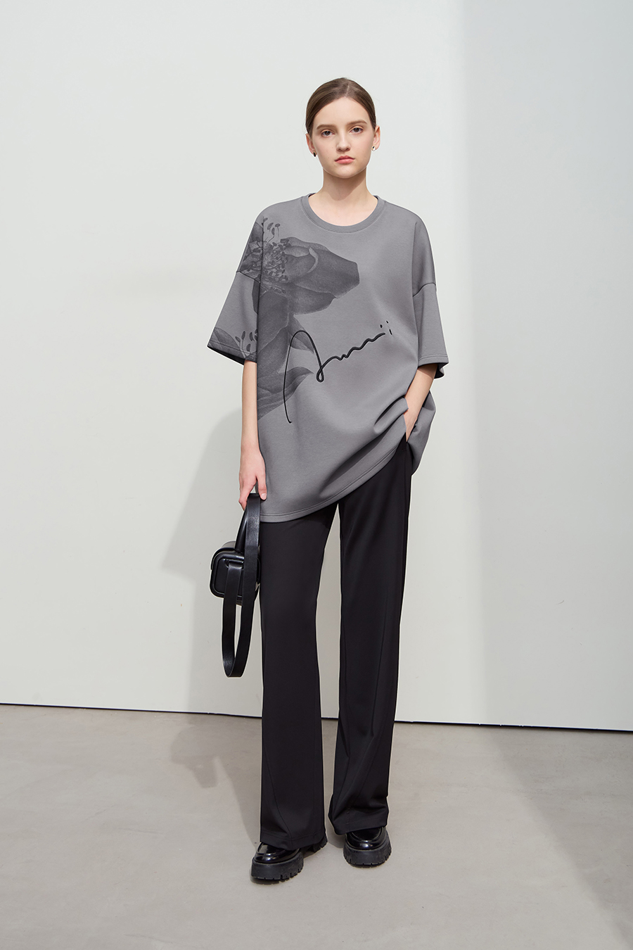 Printed Air-layer T-shirt