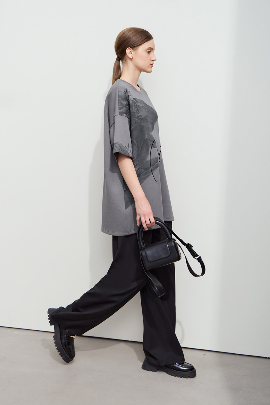 Printed Air-layer T-shirt