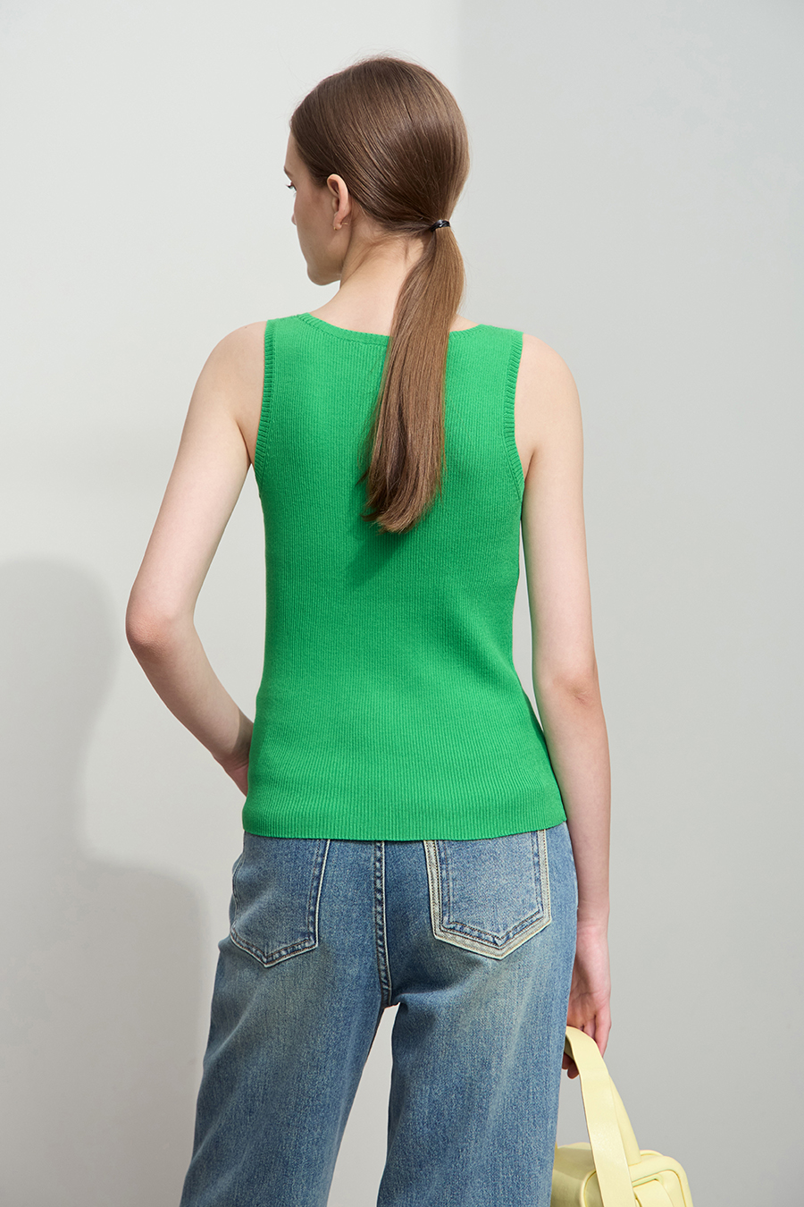 Metal ornament camisole|AMII