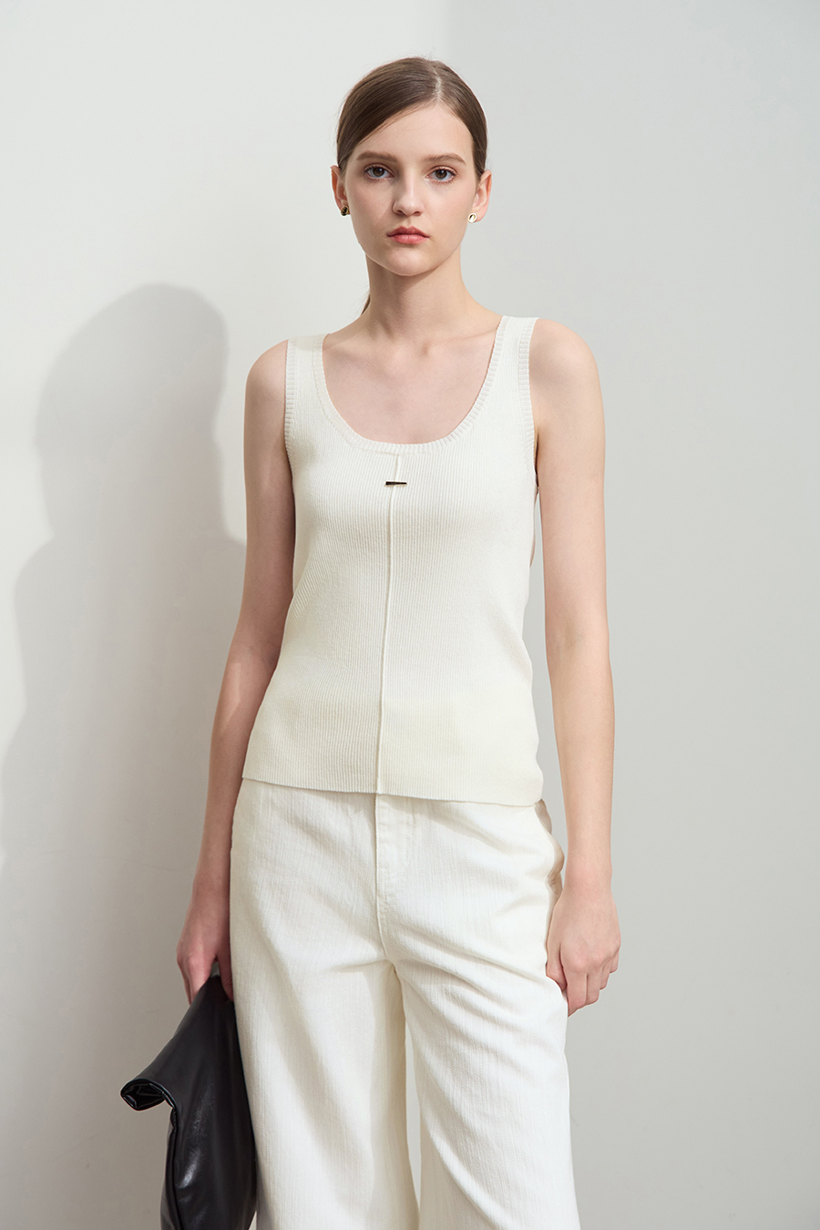 Metal ornament camisole|AMII