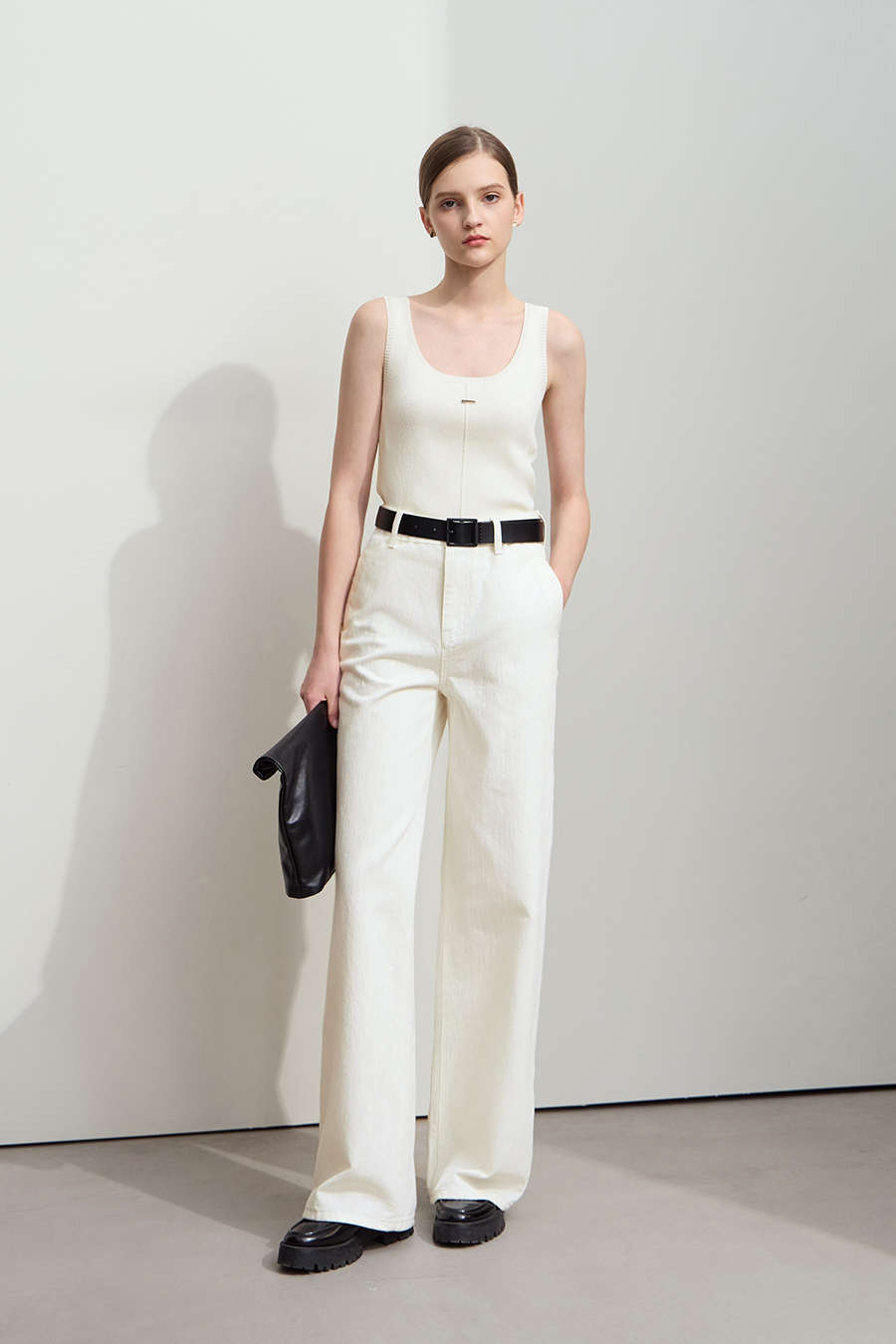 Metal ornament camisole|AMII