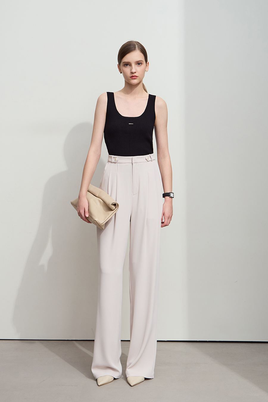 Metal ornament camisole|AMII