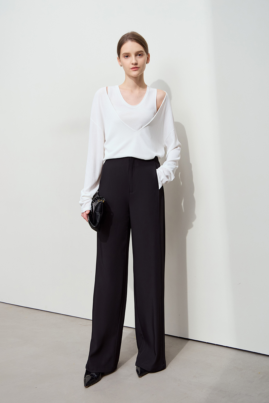 Cool & Moisture-absorbent Casual Pants