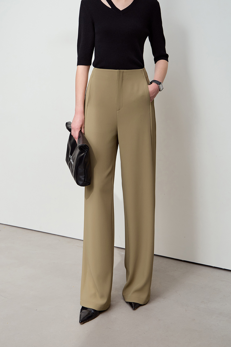 Cool & Moisture-absorbent Casual Pants