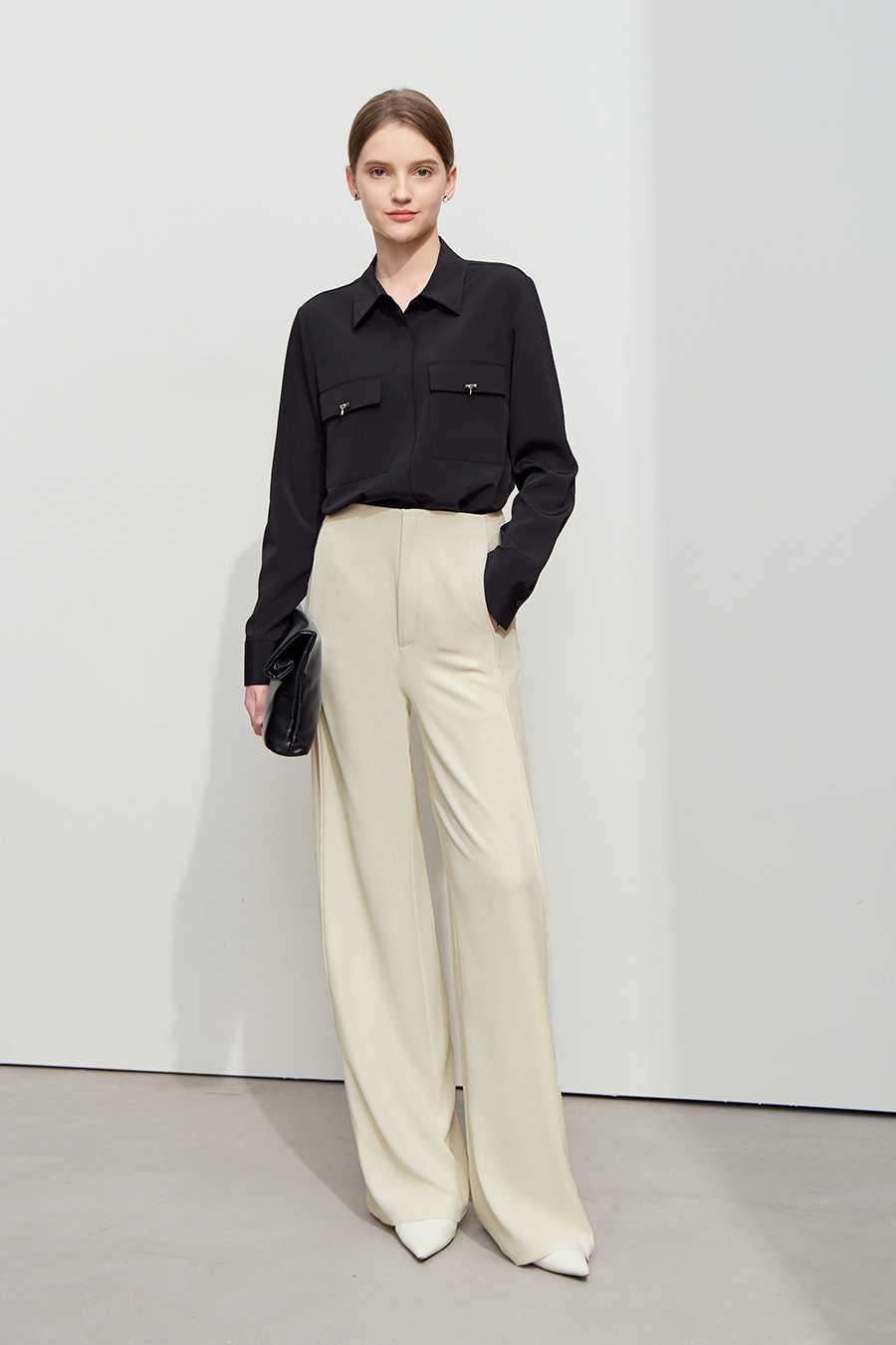 Cool & Moisture-absorbent Casual Pants