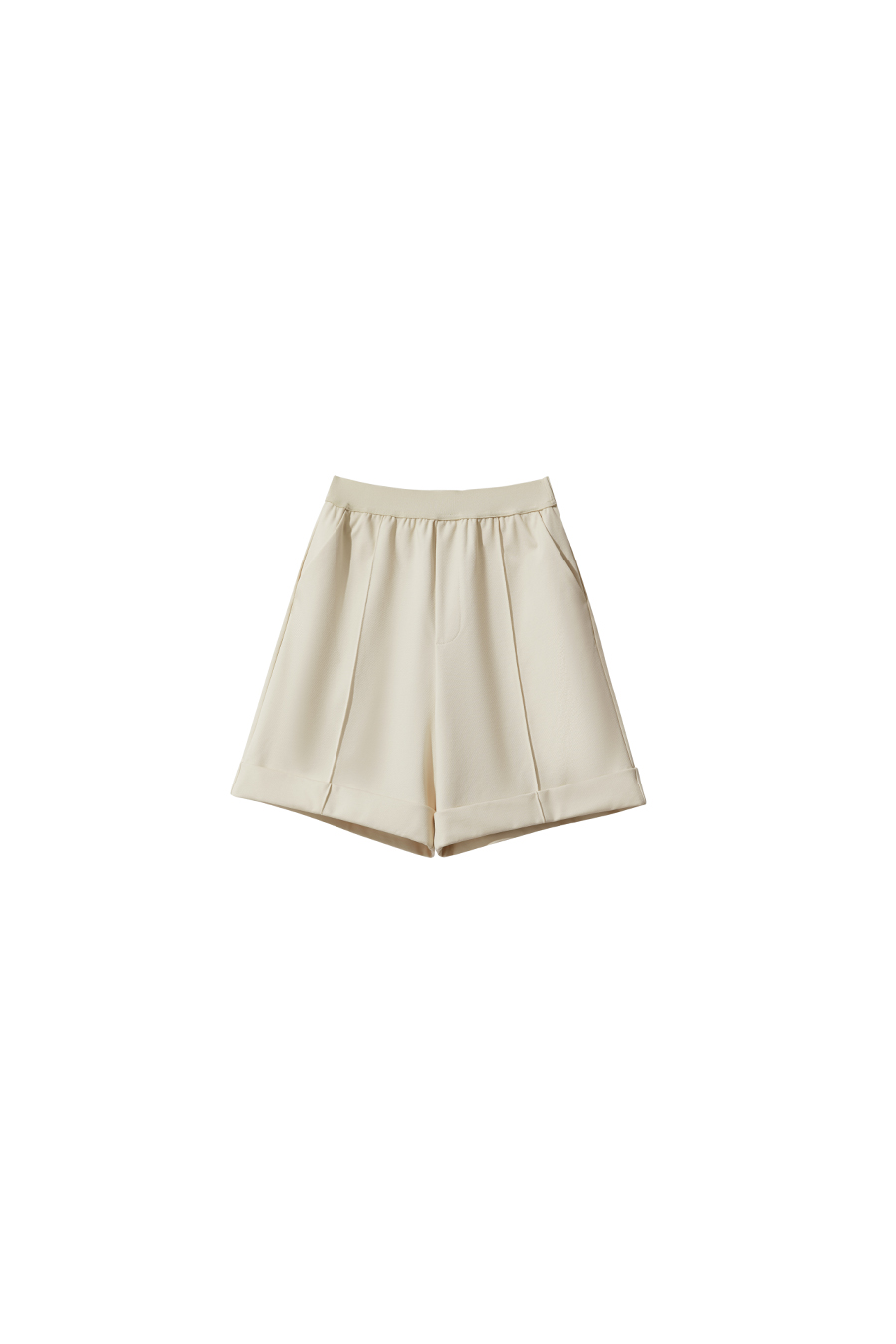 Pleated Casual Shorts