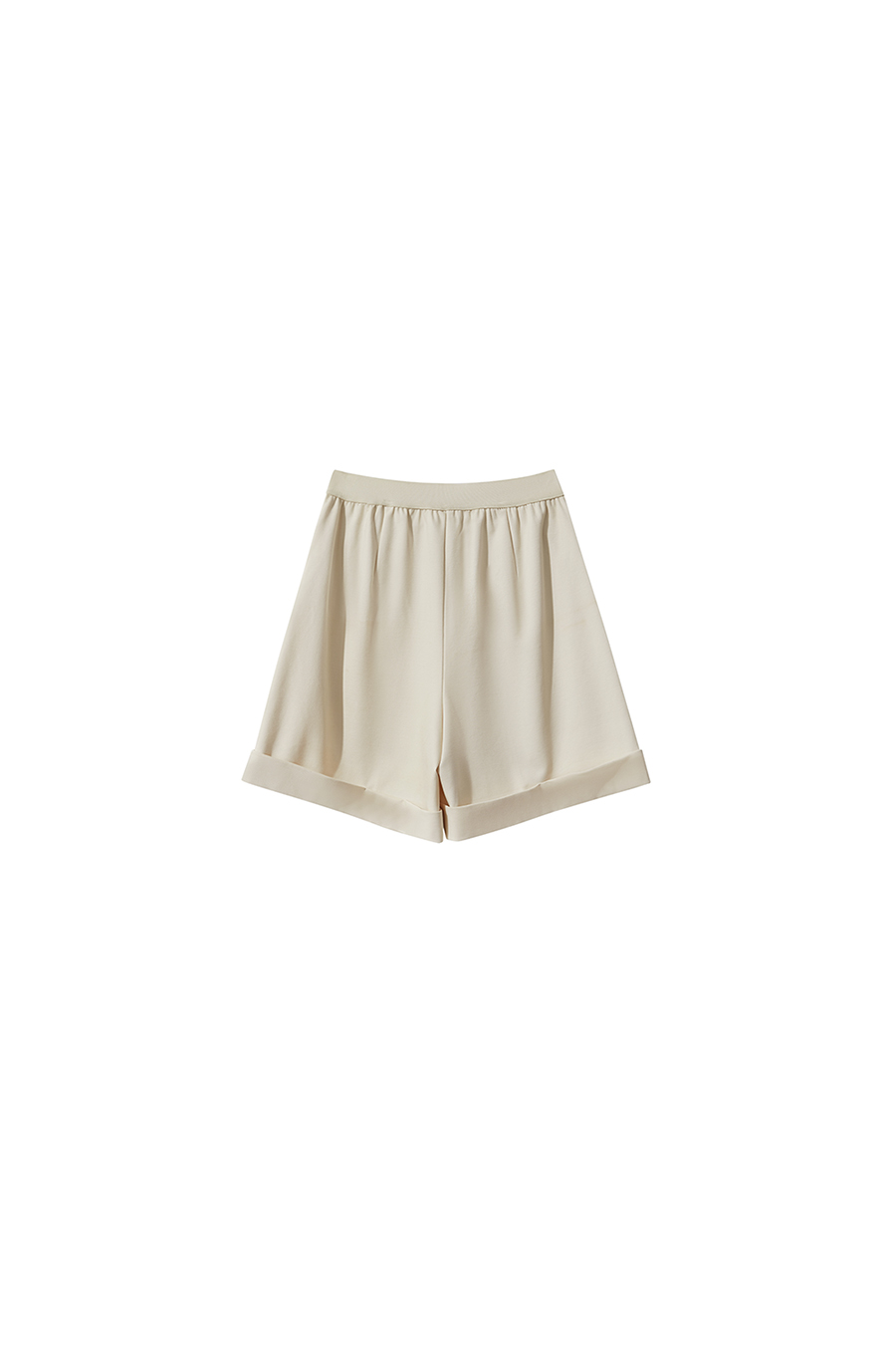 Pleated Casual Shorts