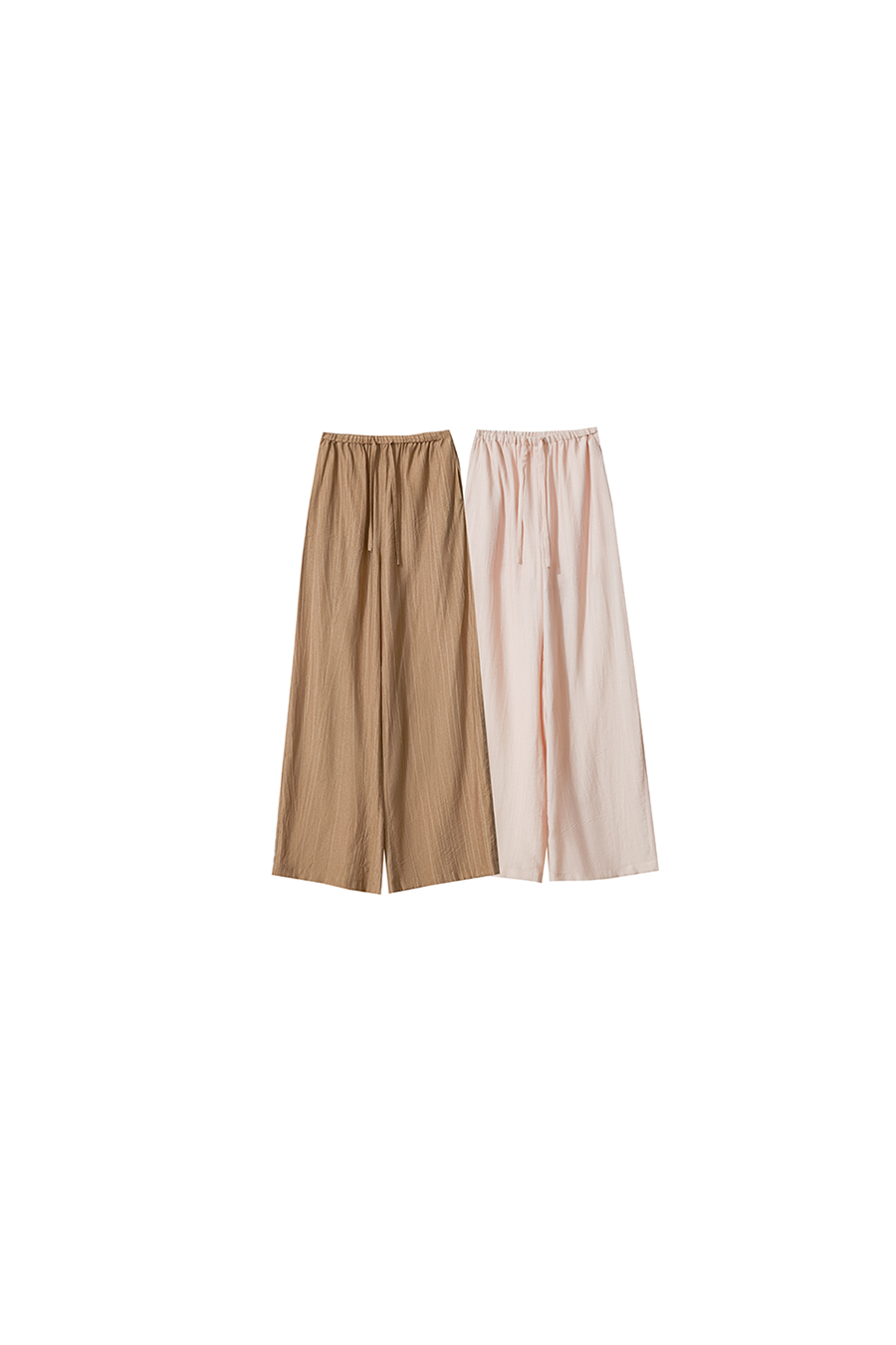 Wrinkled Wide-Leg Casual Pants|AMII-AMII.com