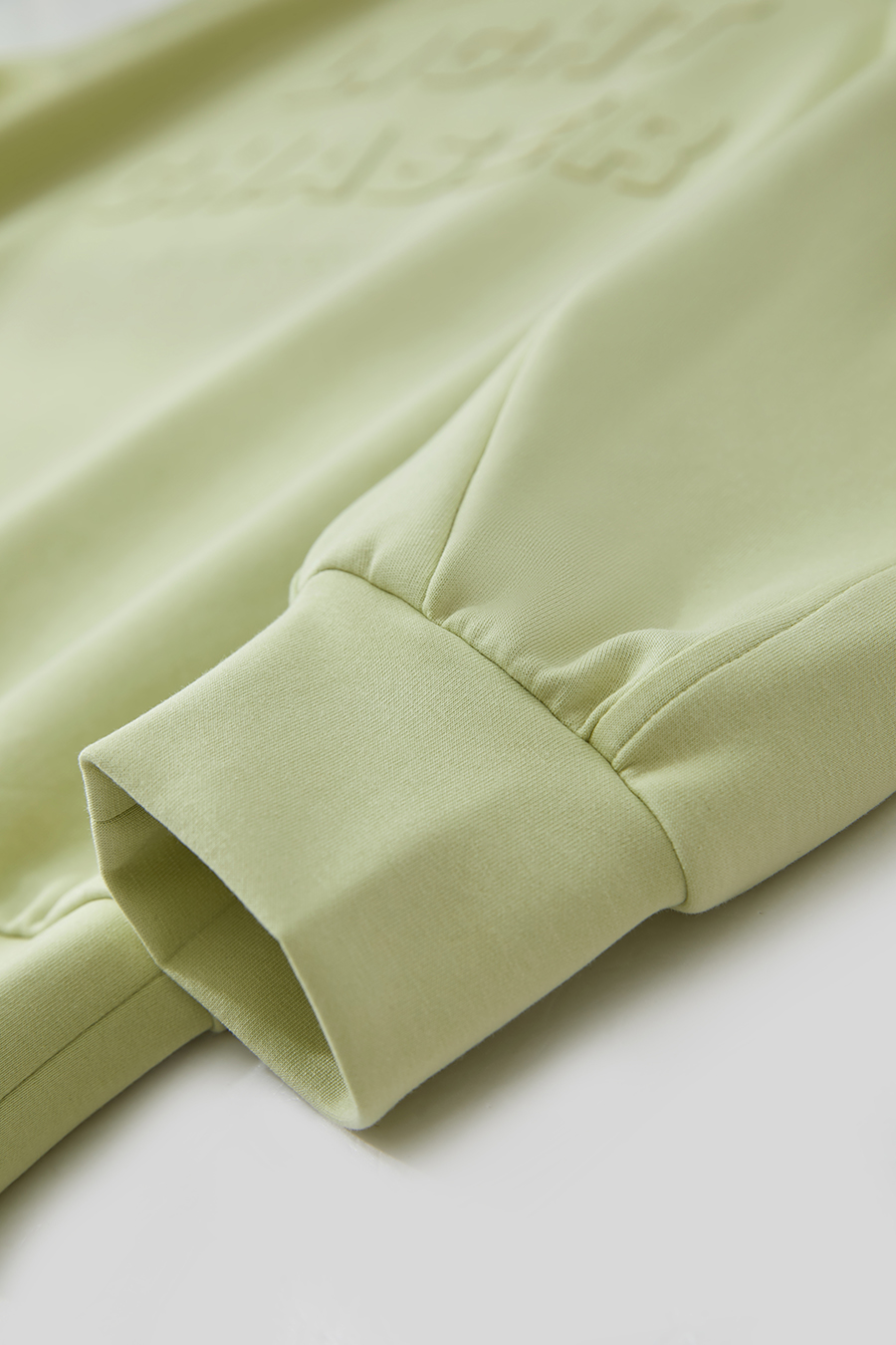 Burn-out Embroidery Sweatshirt