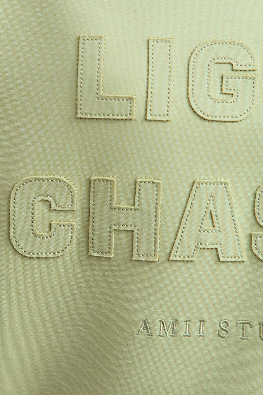 Burn-out Embroidery Sweatshirt