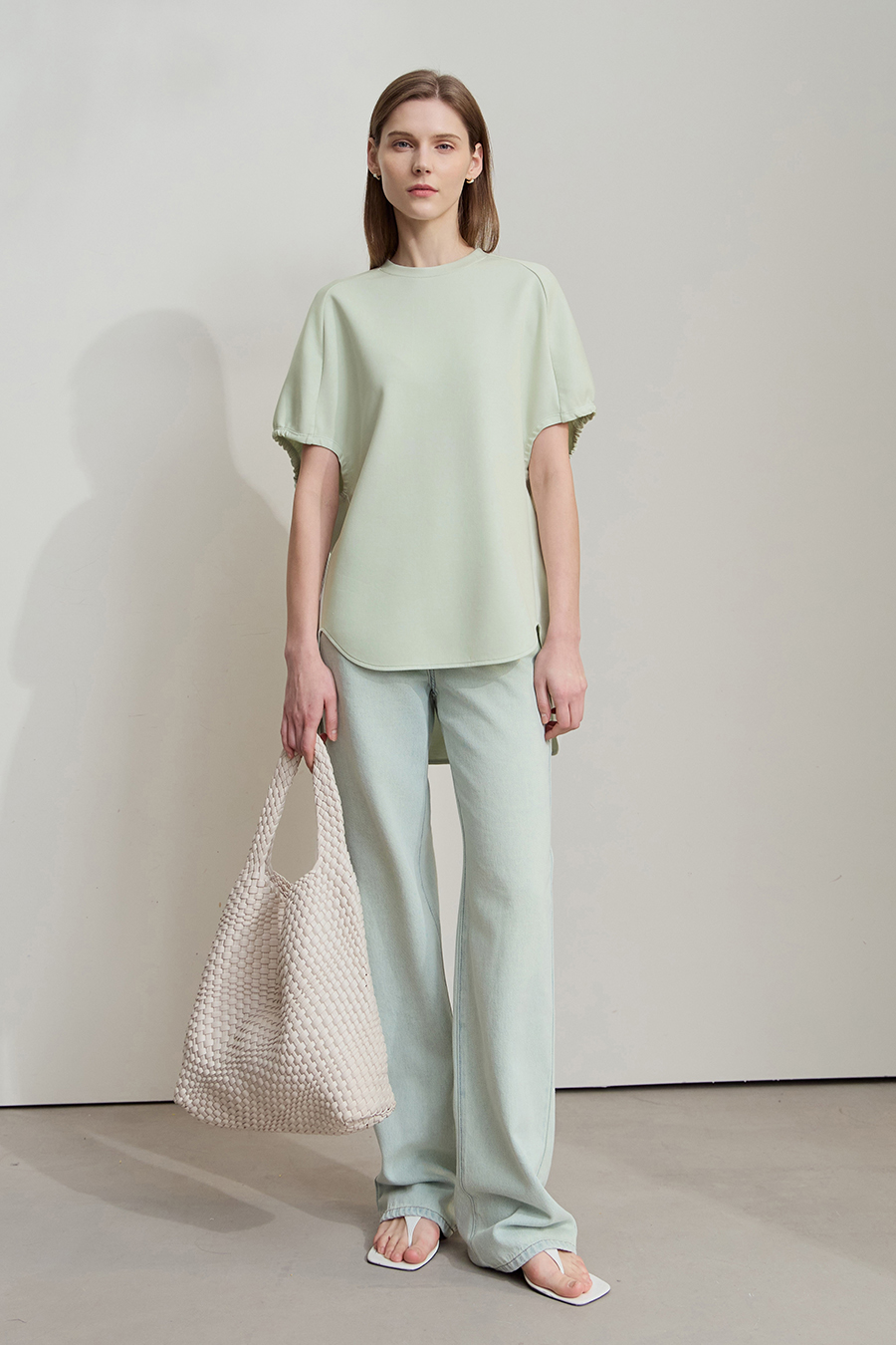 Air Layer Raglan Sleeve T-Shirt|AMII-AMII.com