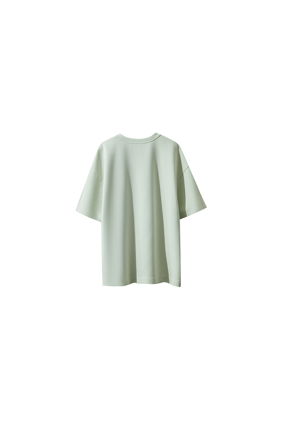 Air-layer Drop-shoulder Printed T-shirt