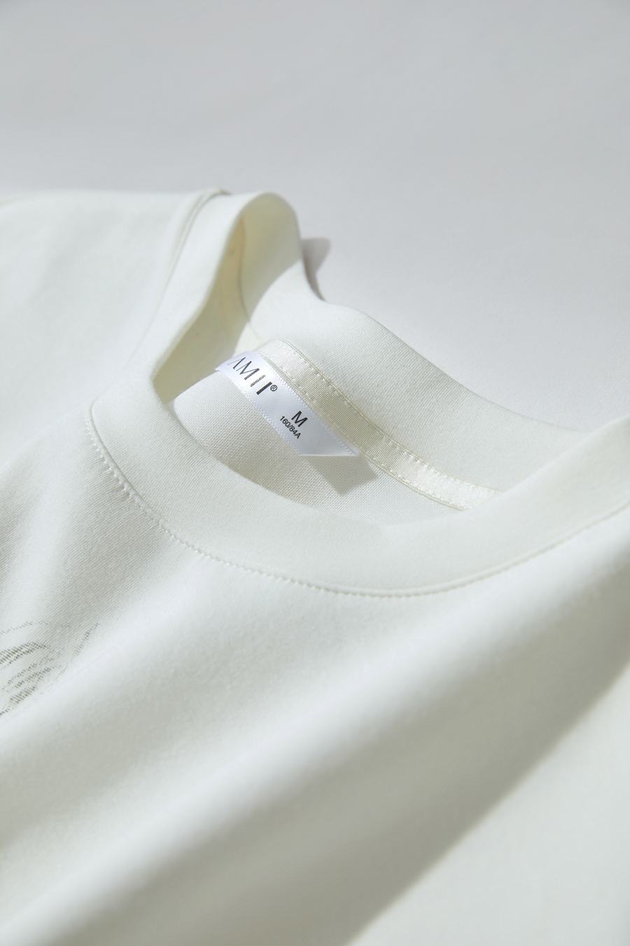 Air-layer Drop-shoulder Printed T-shirt