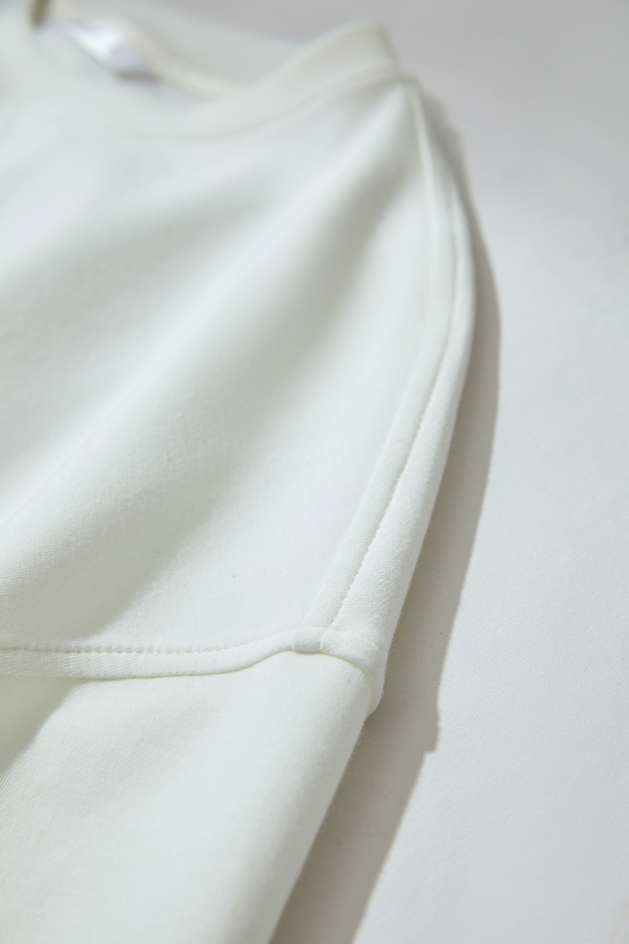 Air-layer Drop-shoulder Printed T-shirt