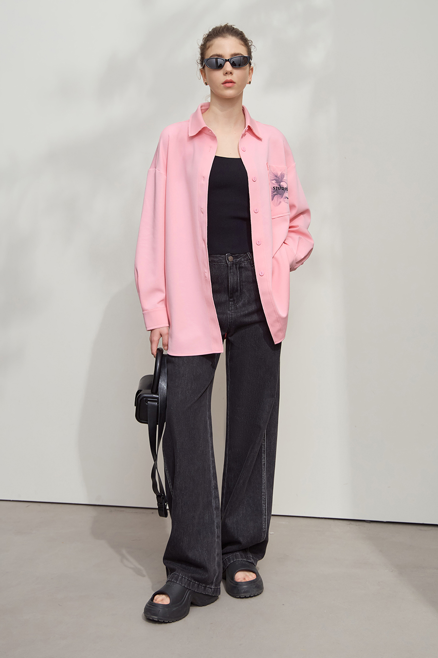 Air-layer Printed Shirt