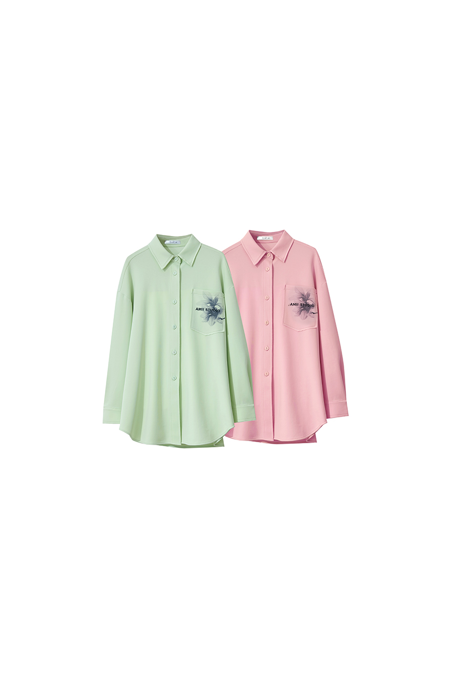 Air-layer Printed Shirt