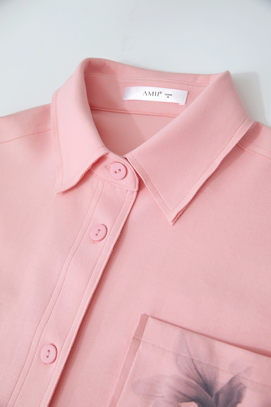 Air-layer Printed Shirt