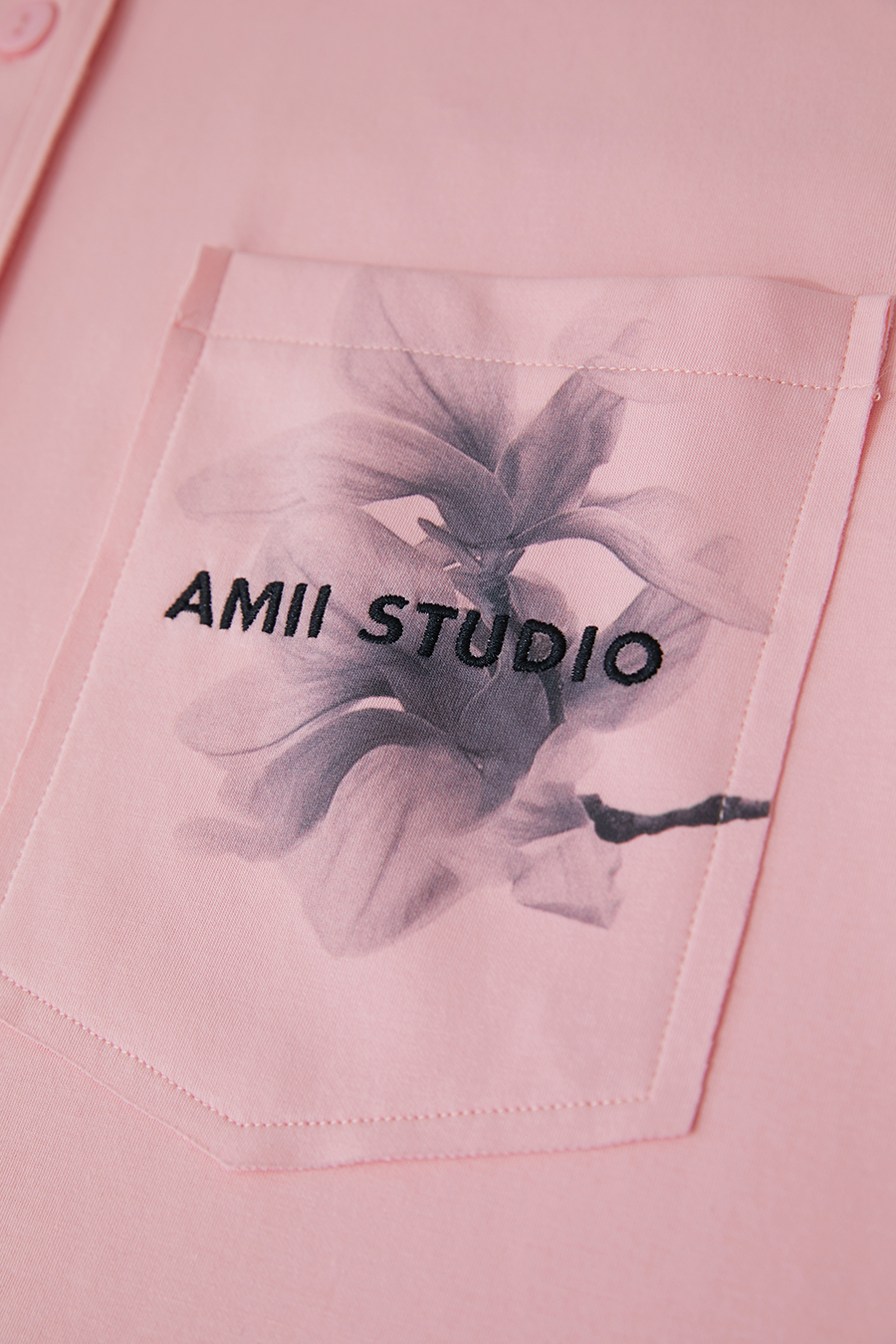 Air-layer Printed Shirt