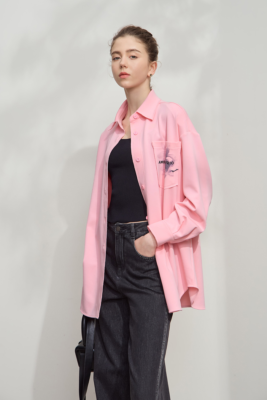 Air-layer Printed Shirt